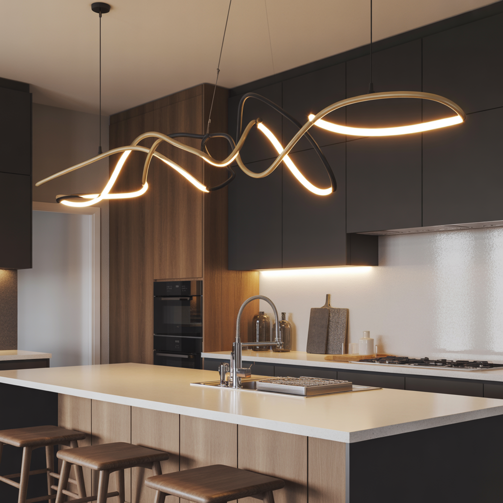 ideas for kitchen island lighting