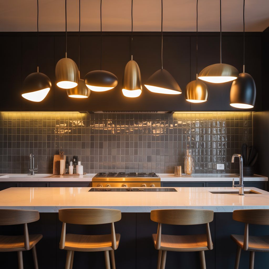 ideas for kitchen island lighting