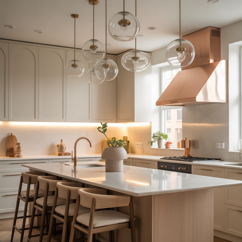 ideas for kitchen island lighting