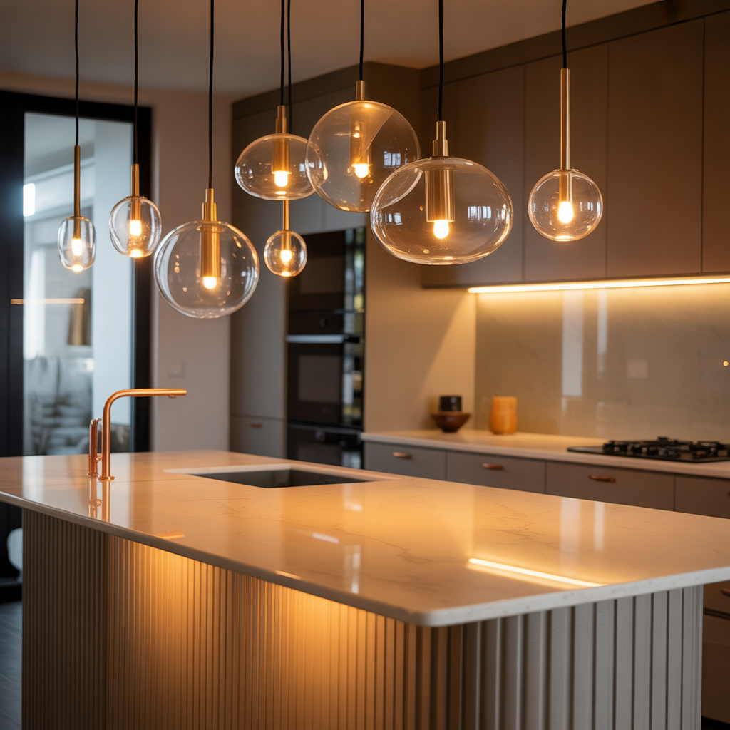 ideas for kitchen island lighting
