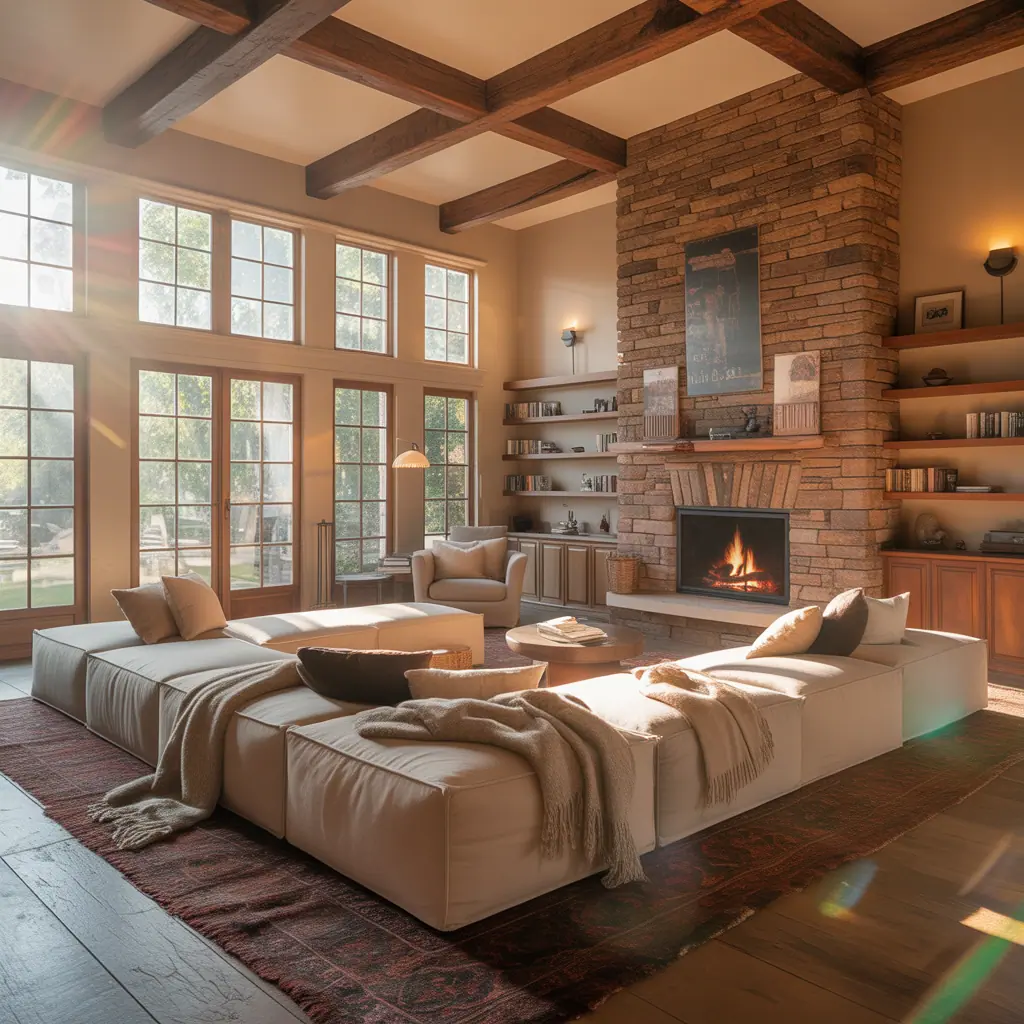 ideas for large family room