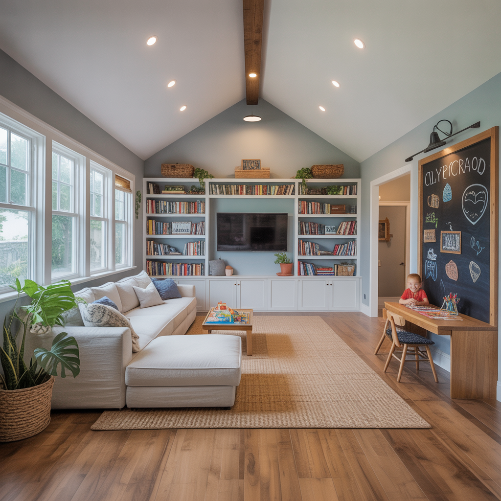 ideas for large family room