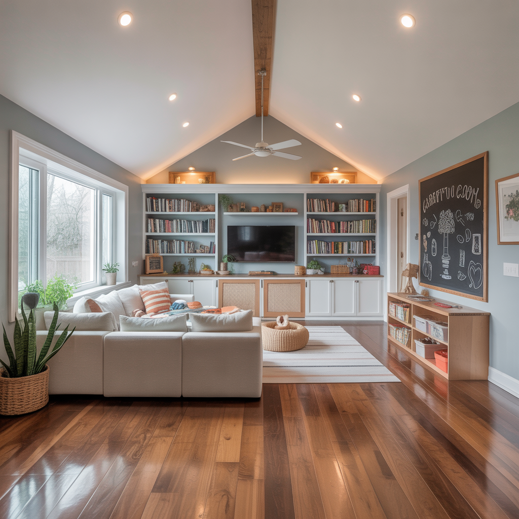 ideas for large family room