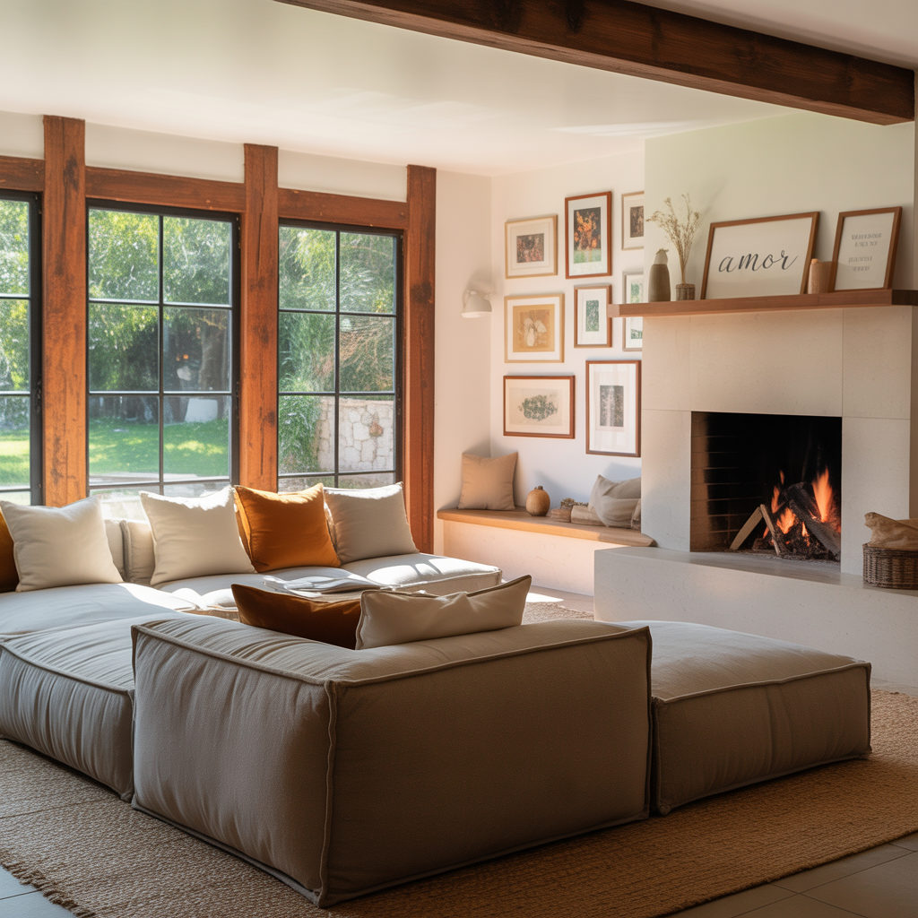 ideas for large family room
