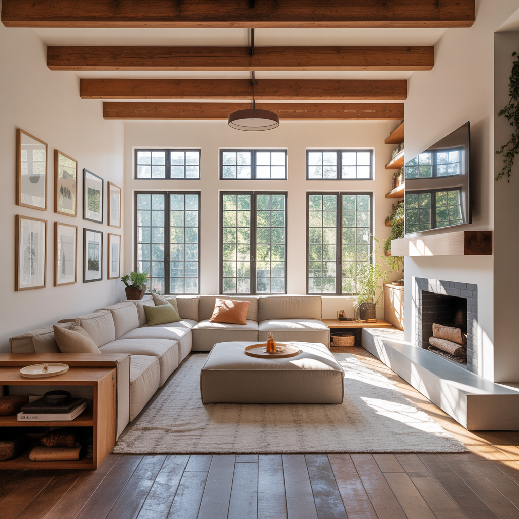 ideas for large family room