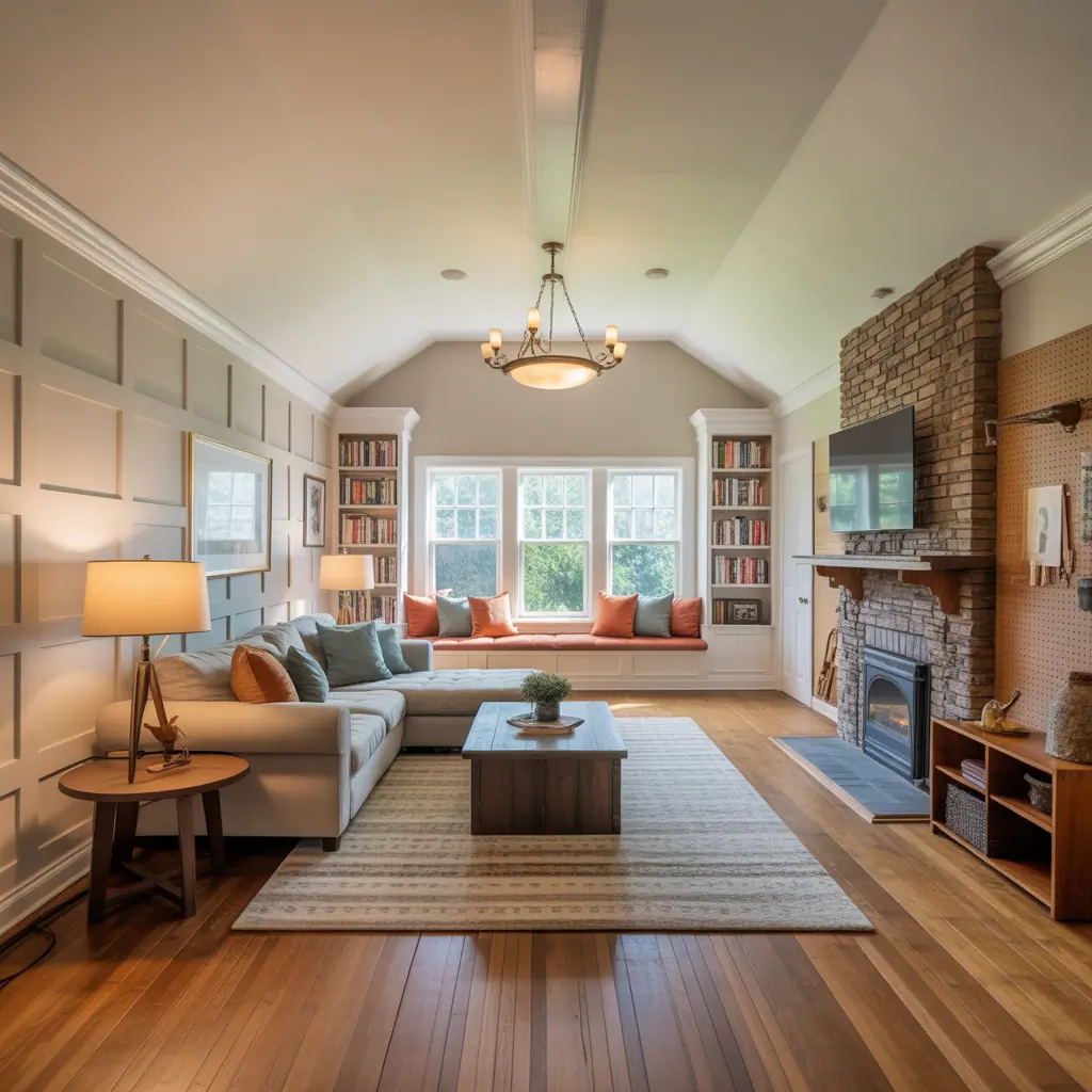 ideas for large family room