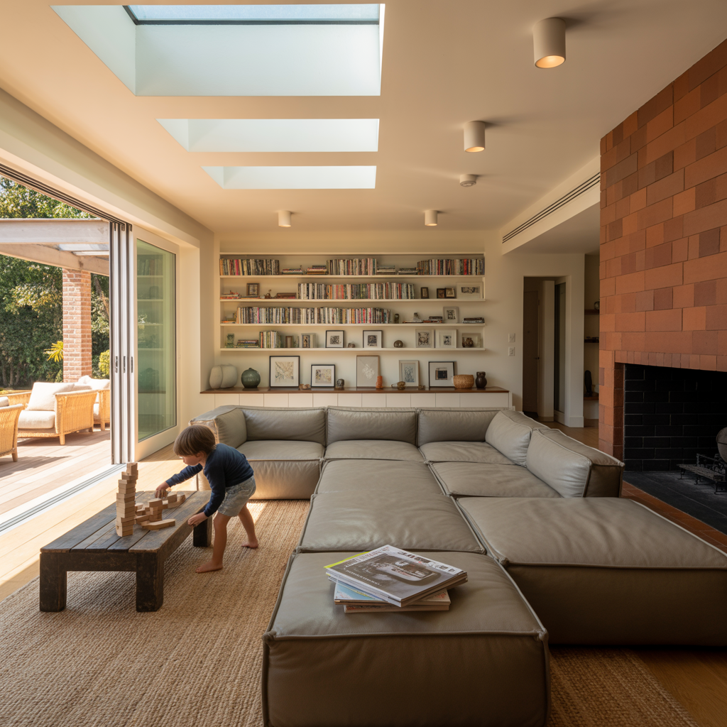 ideas for large family room