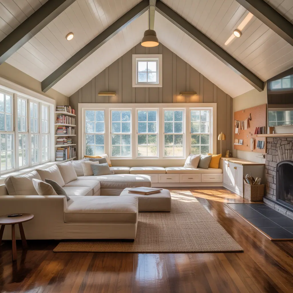 ideas for large family room