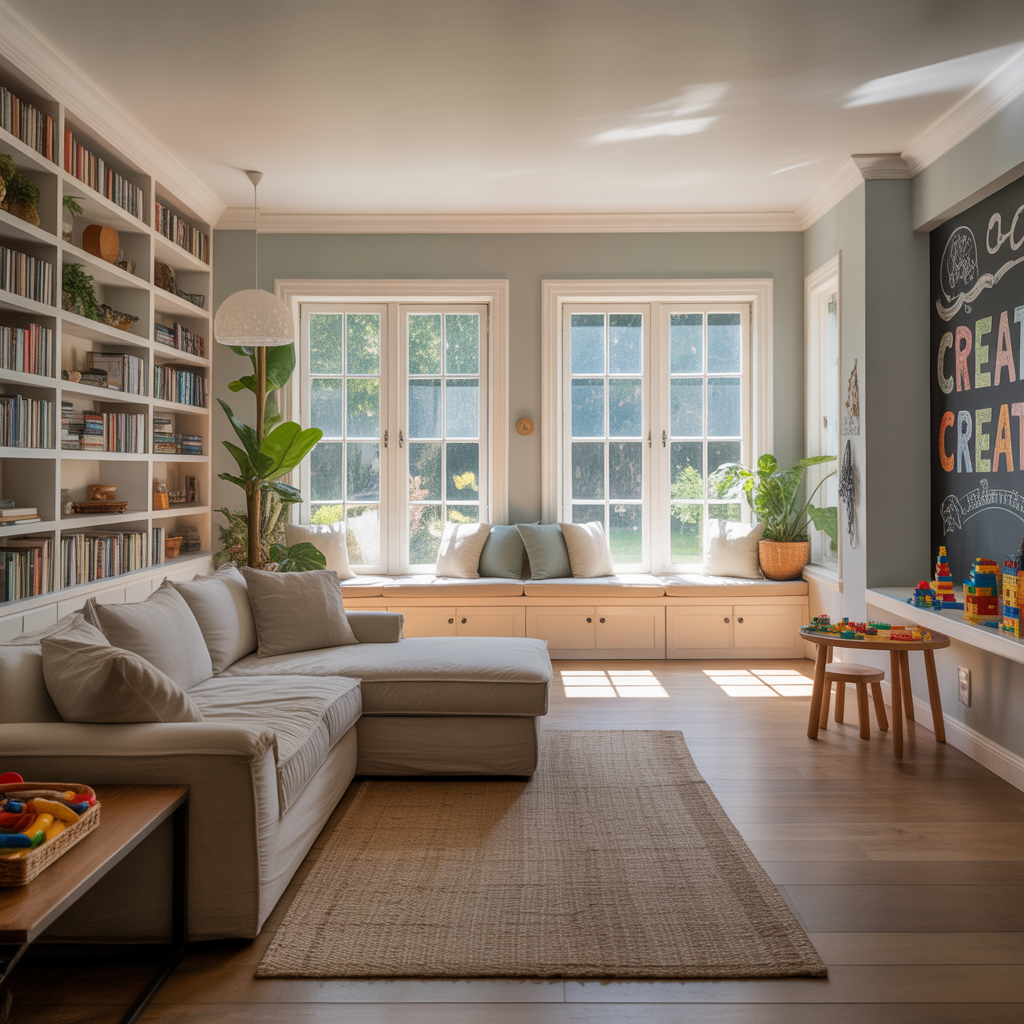 ideas for large family room
