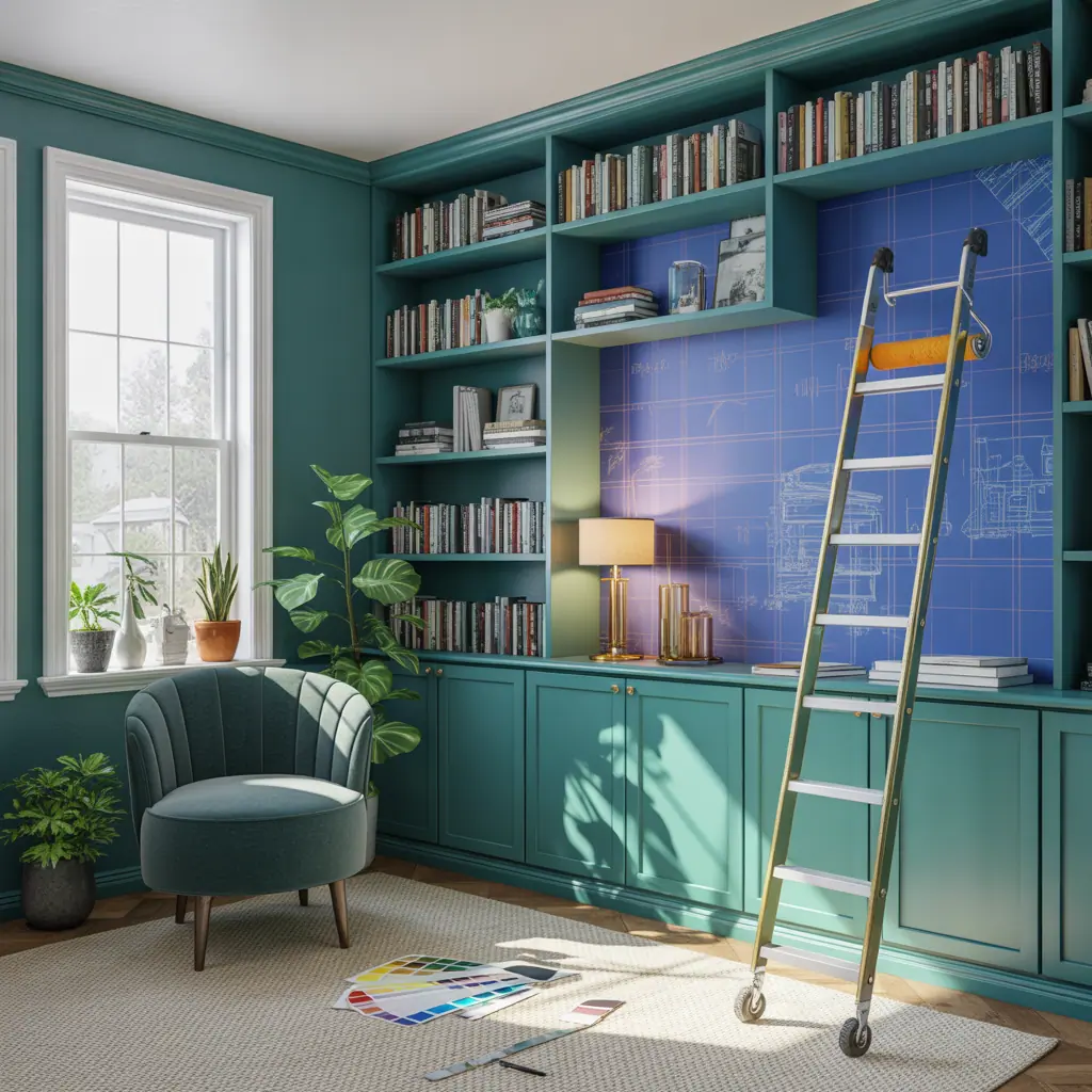 ideas for library painting