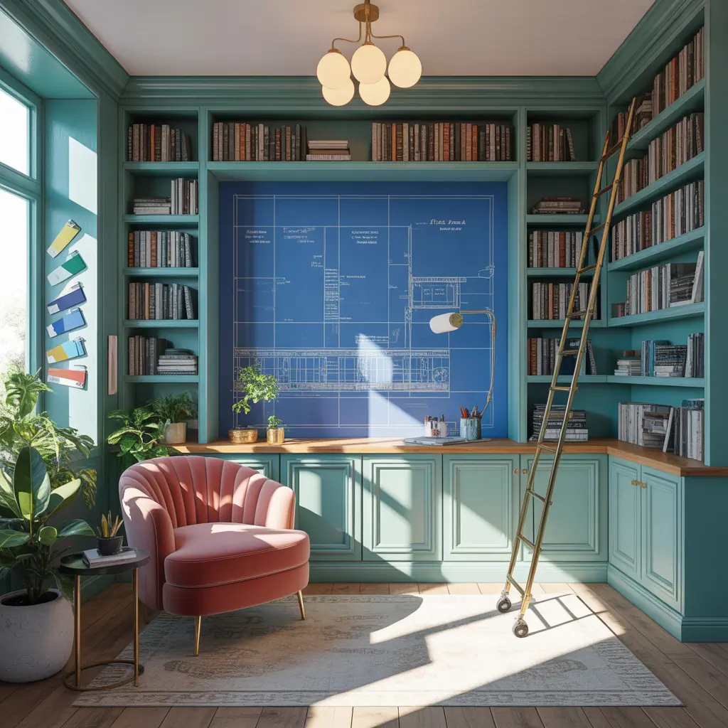 ideas for library painting