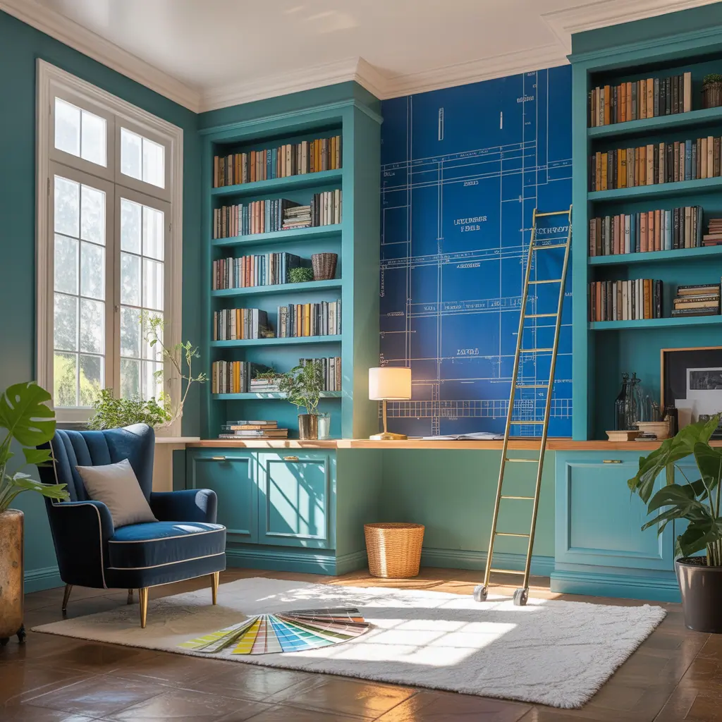 ideas for library painting