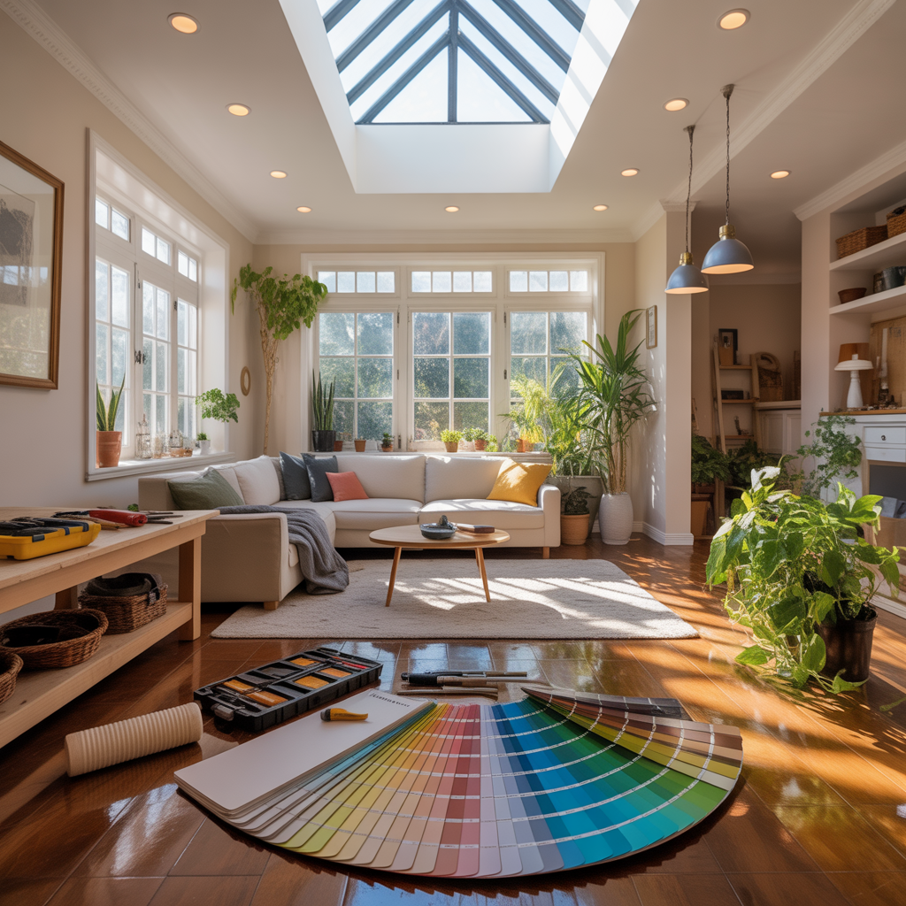 ideas for lighting dark rooms