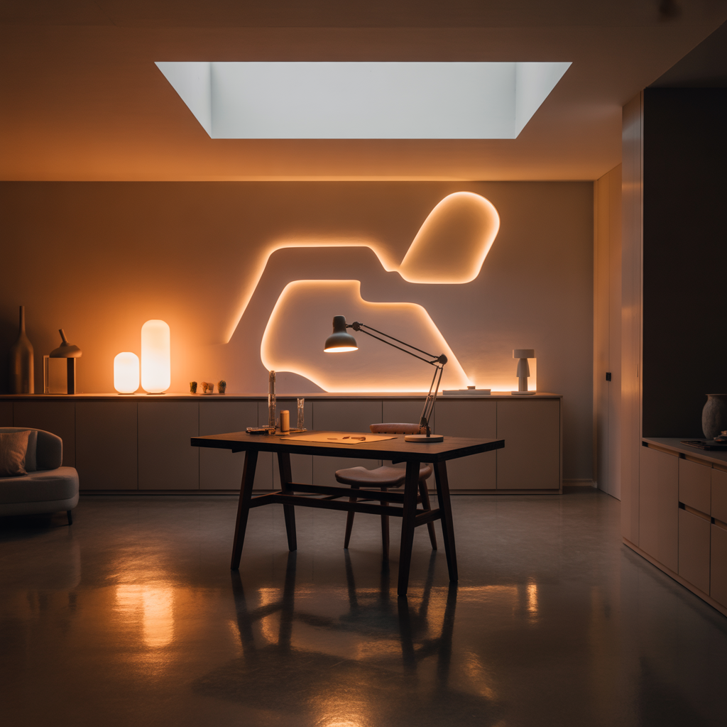 ideas for lighting dark rooms