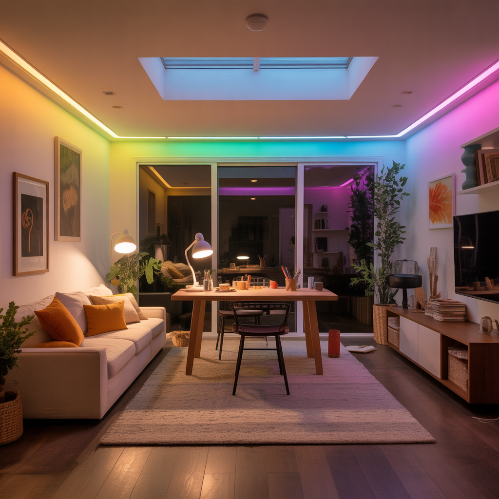ideas for lighting dark rooms