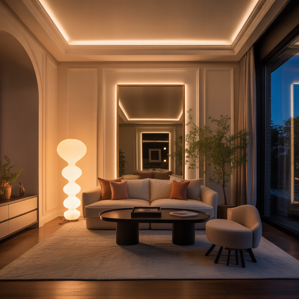 ideas for lighting dark rooms