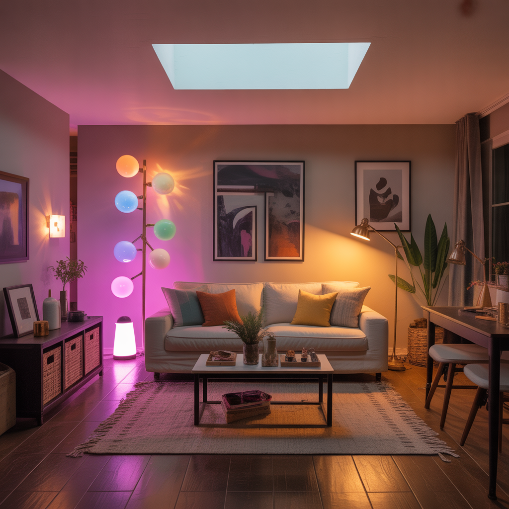 ideas for lighting dark rooms