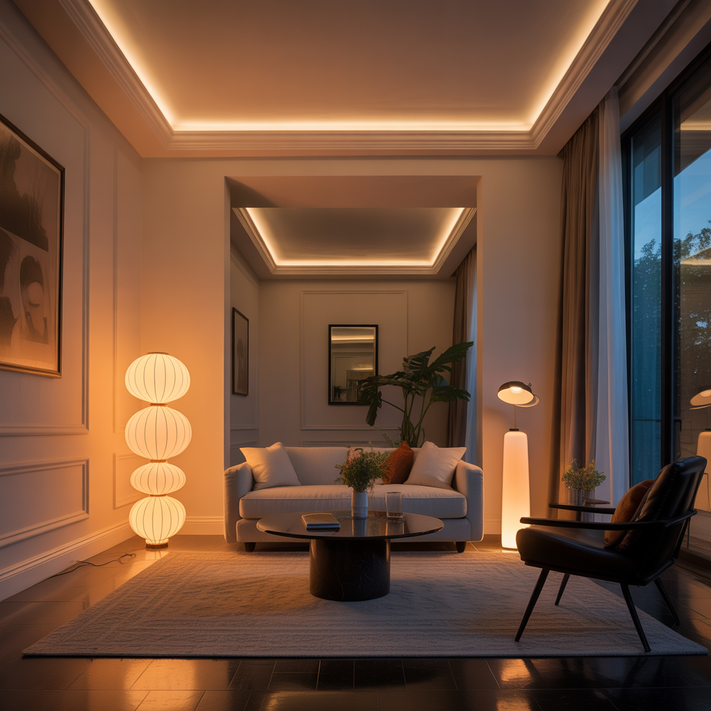 ideas for lighting dark rooms