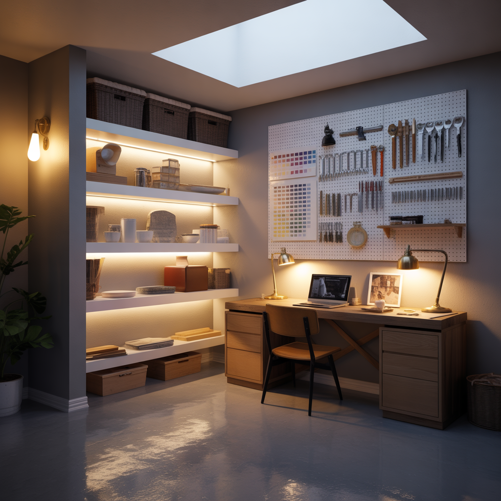 ideas for lighting dark rooms