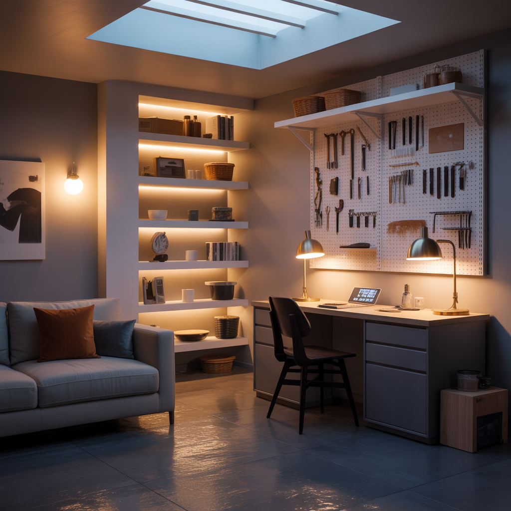 ideas for lighting dark rooms