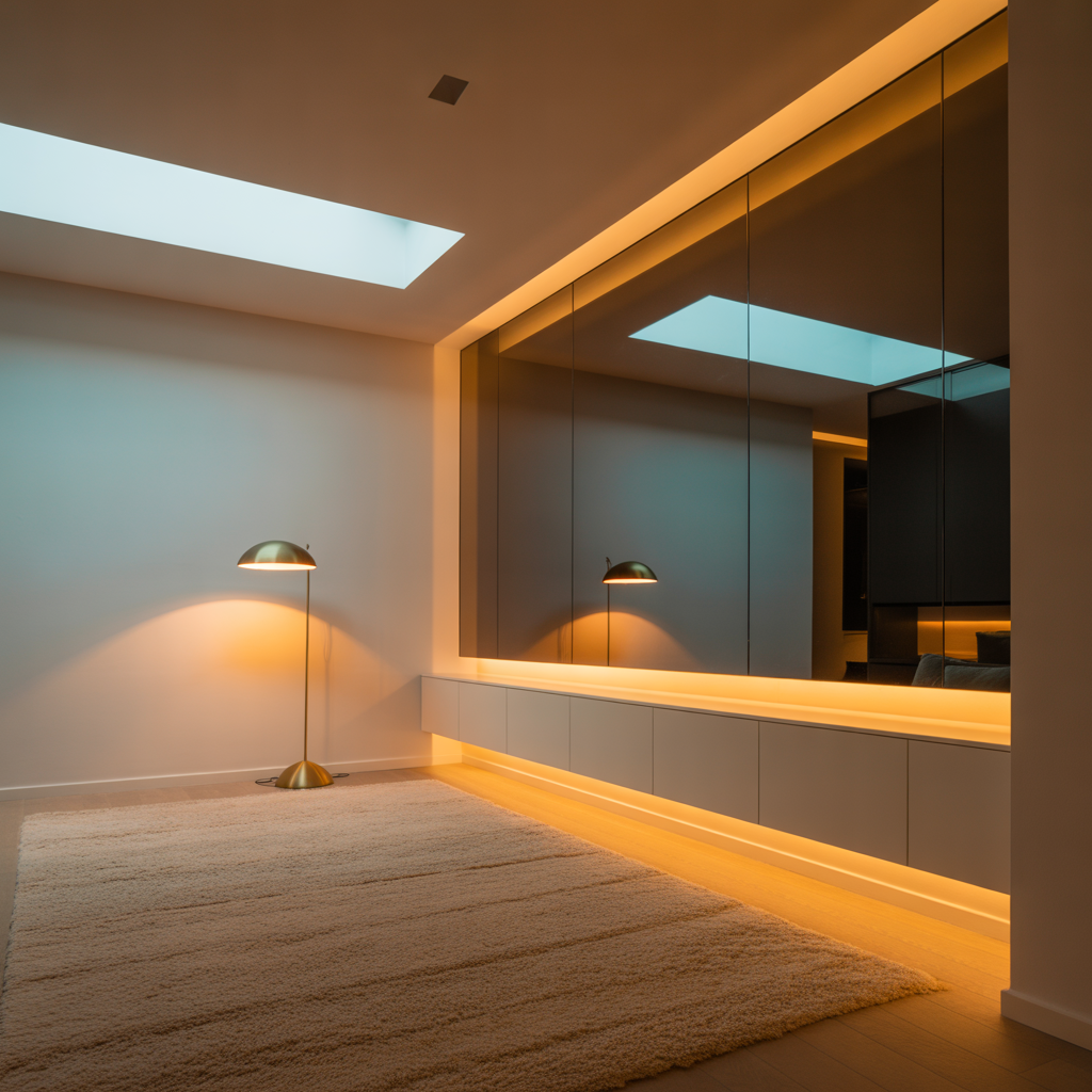 ideas for lighting dark rooms