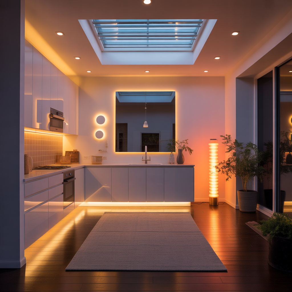 ideas for lighting dark rooms
