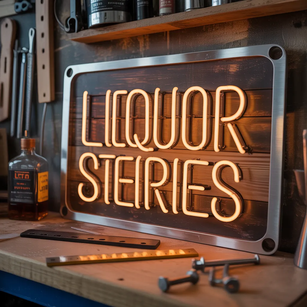 ideas for liquor store signs
