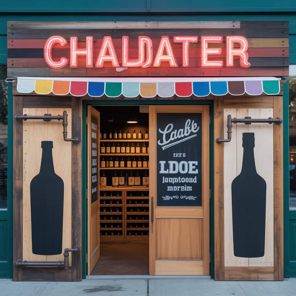 ideas for liquor store signs