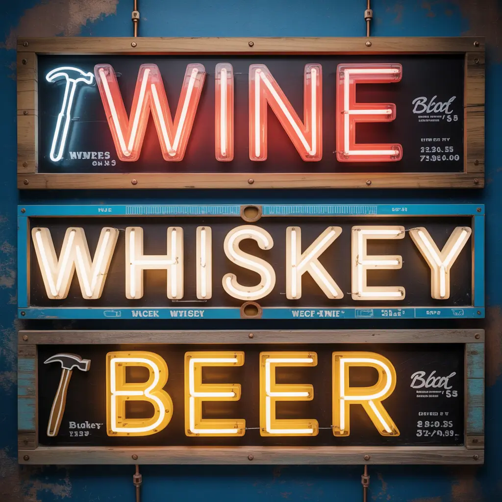 ideas for liquor store signs