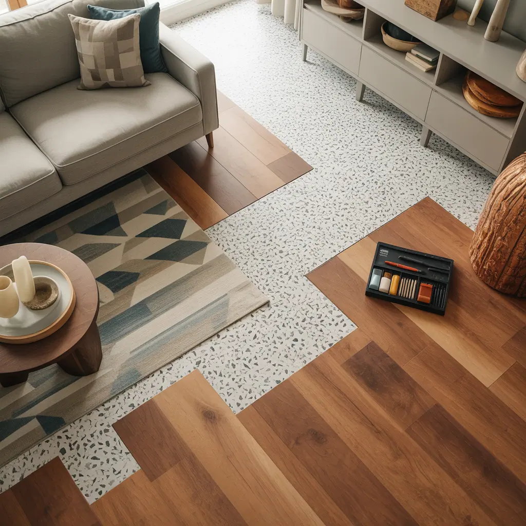 ideas for living room flooring