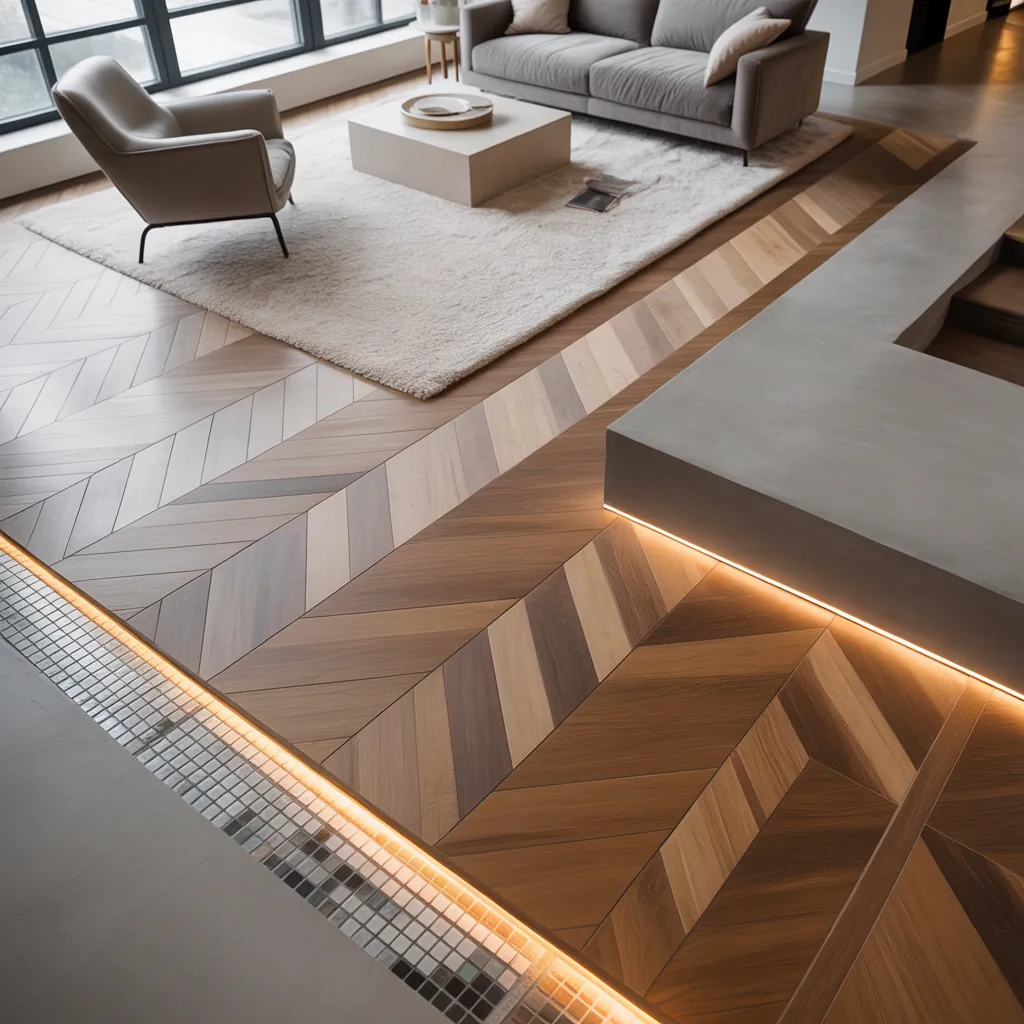 ideas for living room flooring