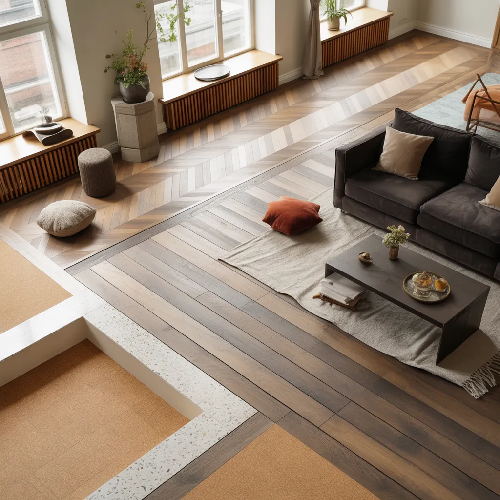 ideas for living room flooring