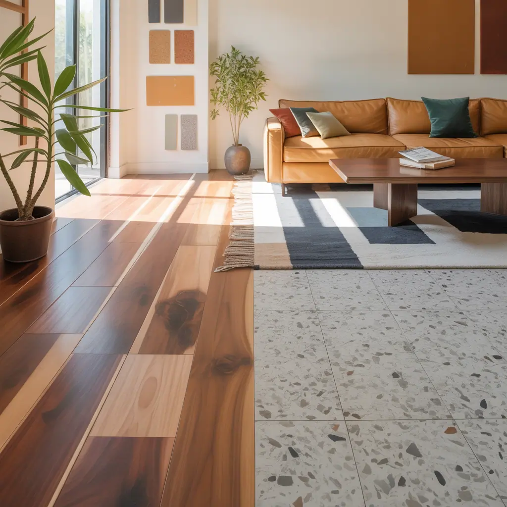 ideas for living room flooring