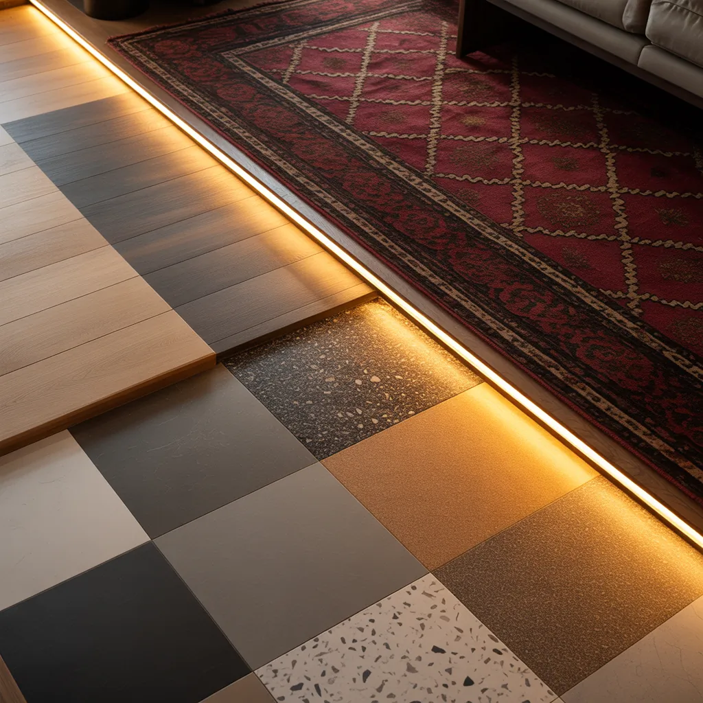 ideas for living room flooring