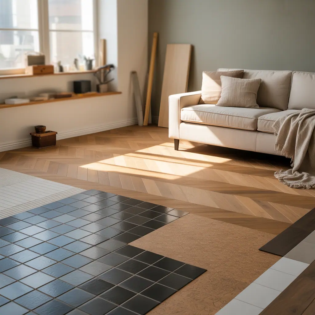 ideas for living room flooring