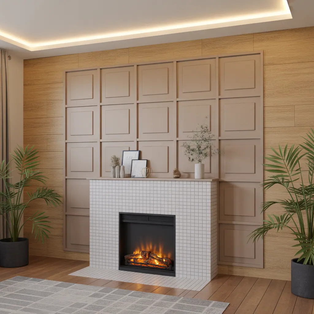 ideas for living room wall paneling