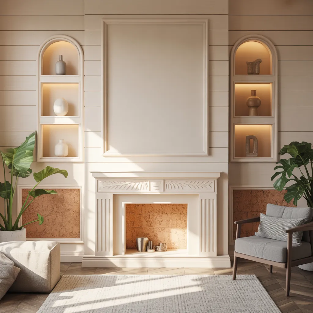 ideas for living room wall paneling