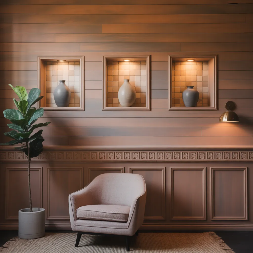 ideas for living room wall paneling