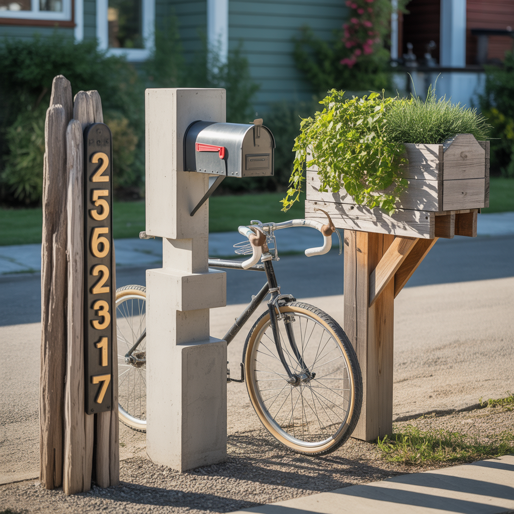 ideas for mailbox posts