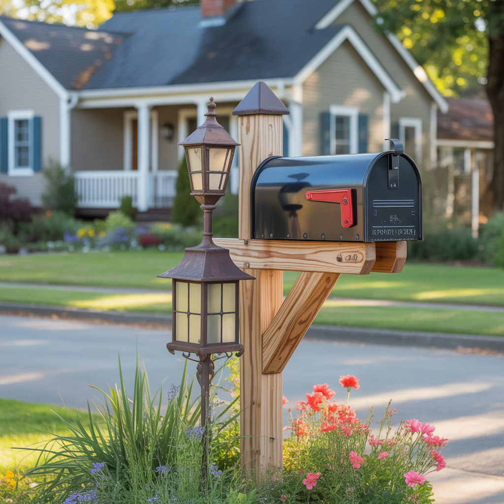 ideas for mailbox posts