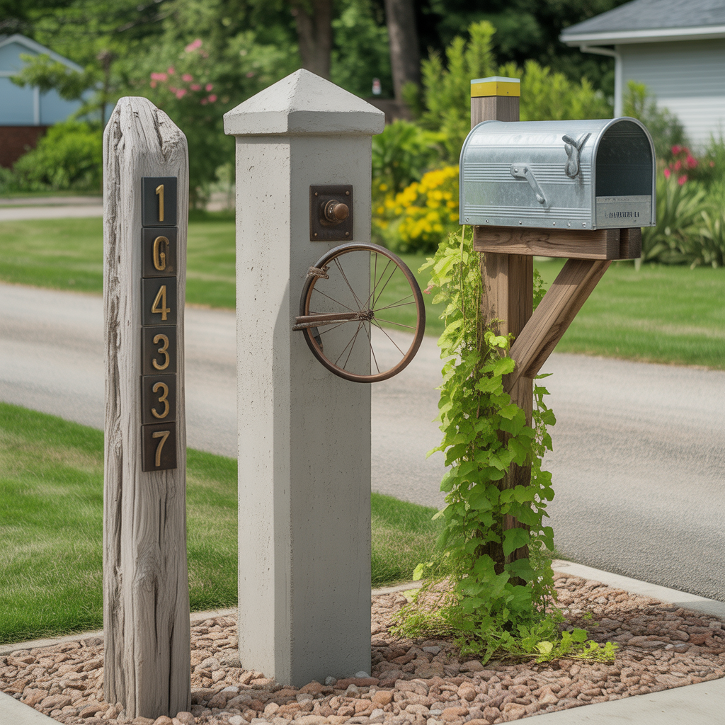 ideas for mailbox posts