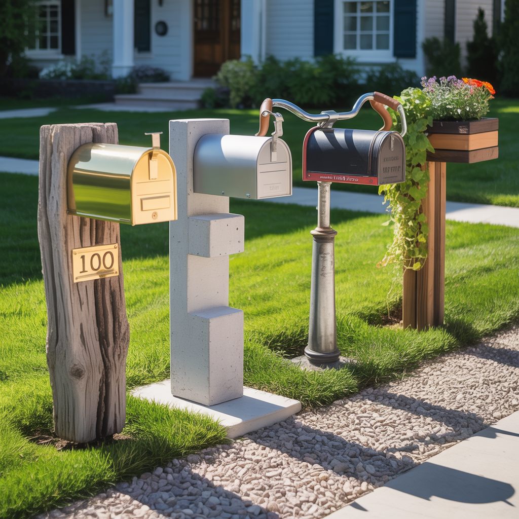 ideas for mailbox posts
