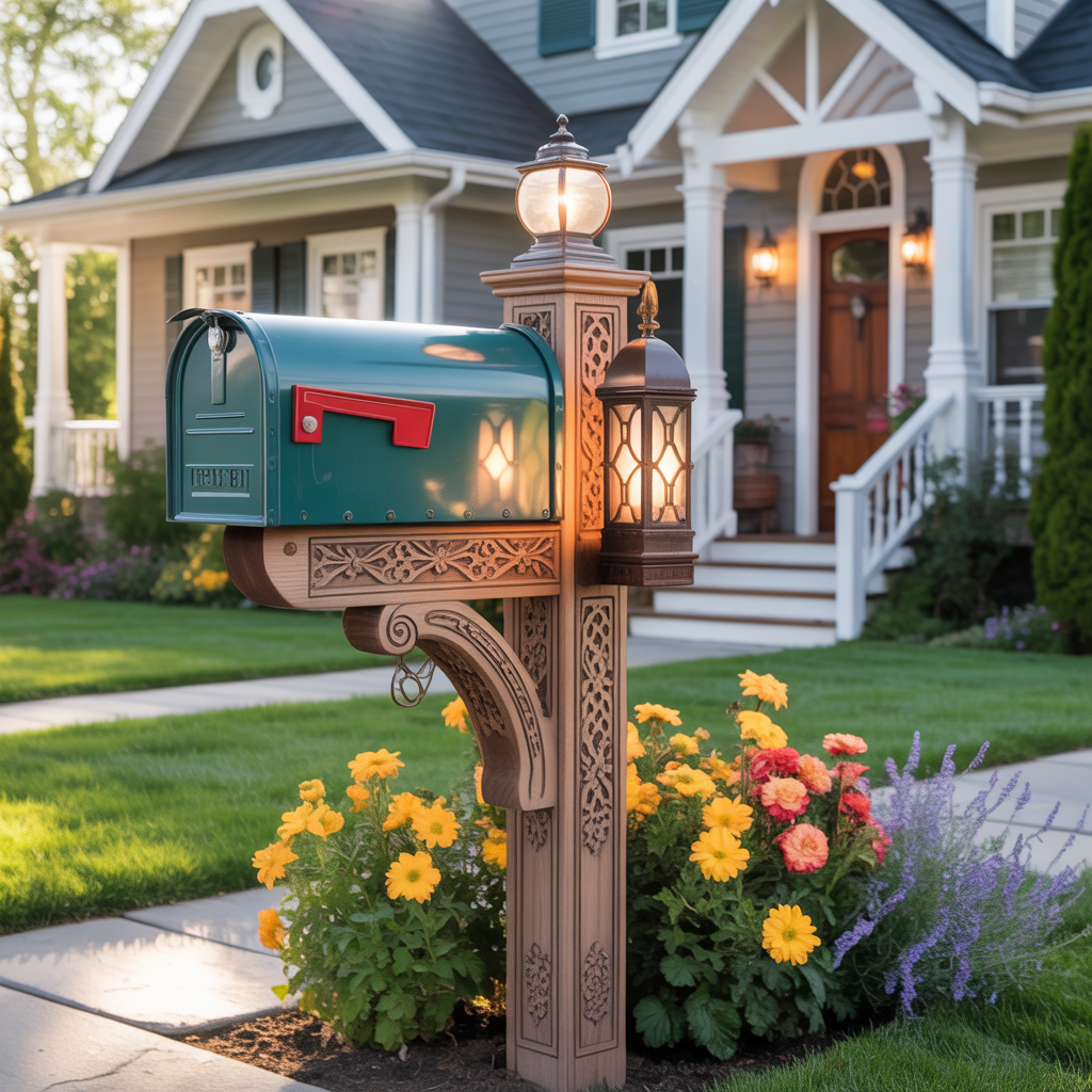 ideas for mailbox posts