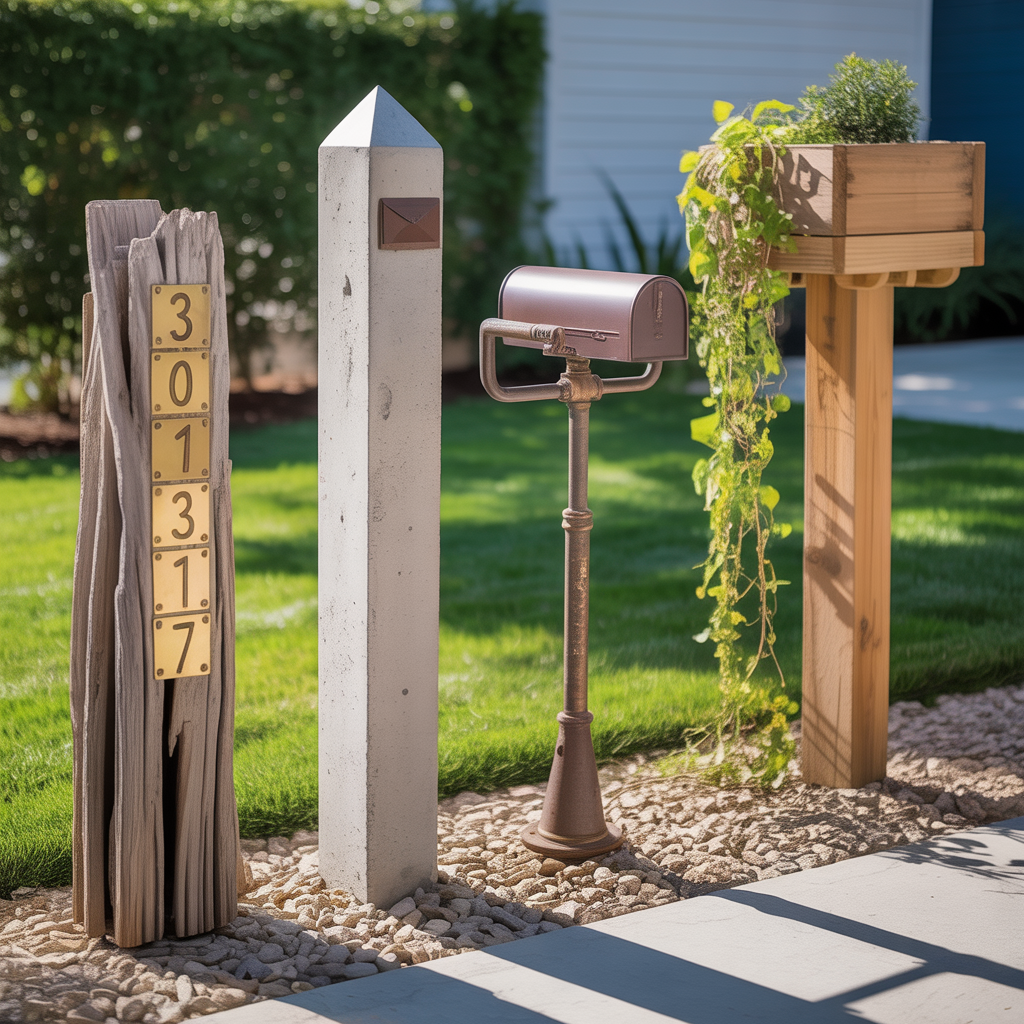 ideas for mailbox posts
