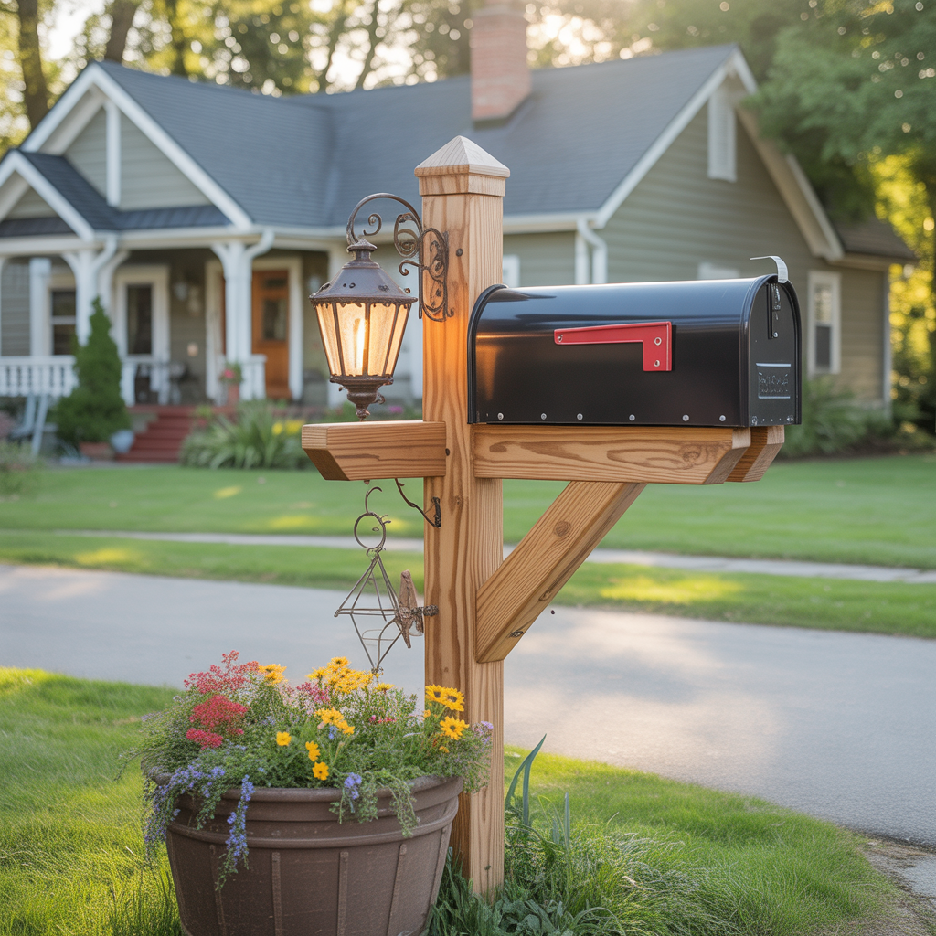 ideas for mailbox posts