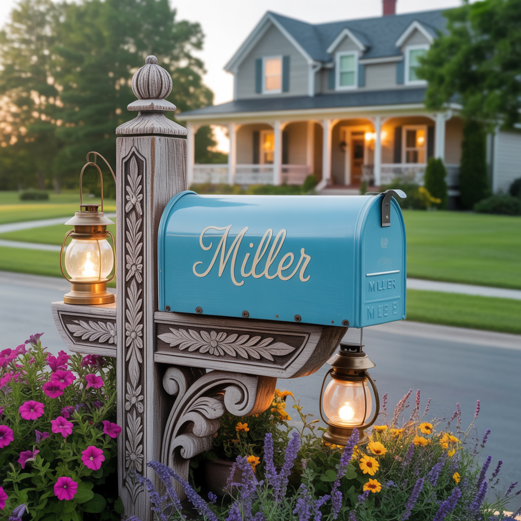 ideas for mailbox posts
