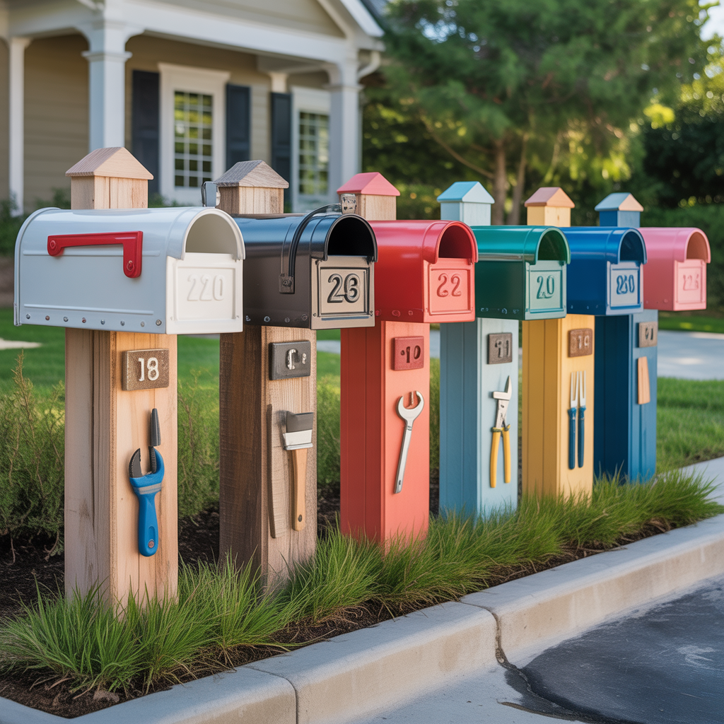 ideas for mailbox posts