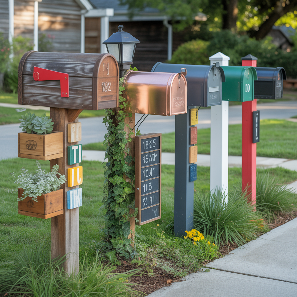ideas for mailbox posts