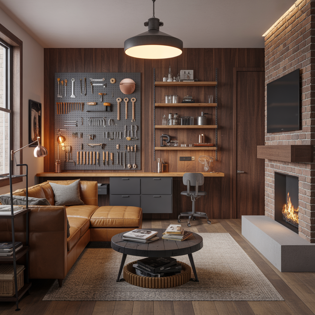 ideas for masculine den