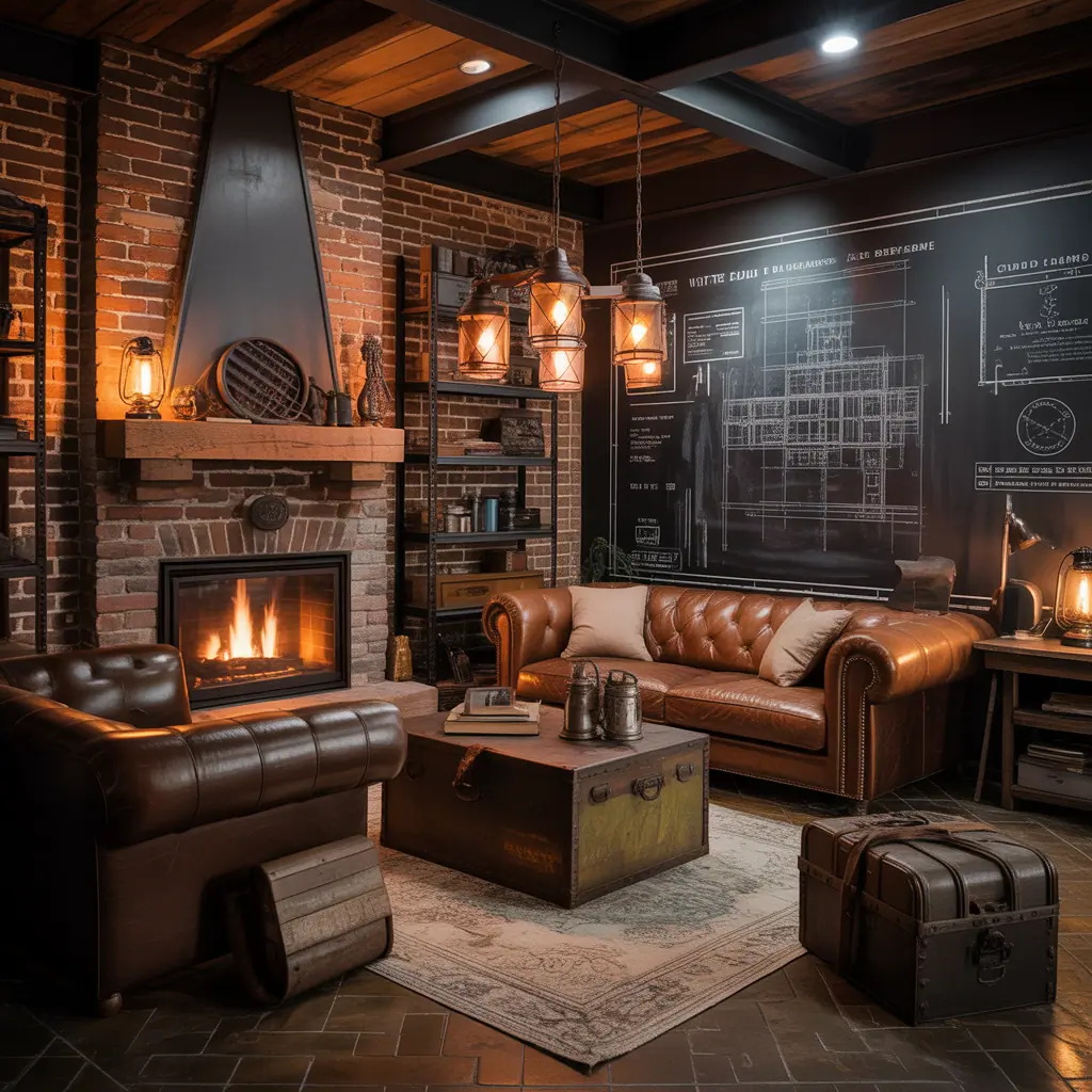 ideas for masculine den